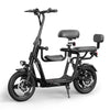 mature-themed Electric Scooters with Seat E Scooter with Seat with with 500W Peak Power Motor Electric Scooter for mature-themeds 20 Mile Range & 17.4mph and Dual Braking System 14 Pneumatic Tires