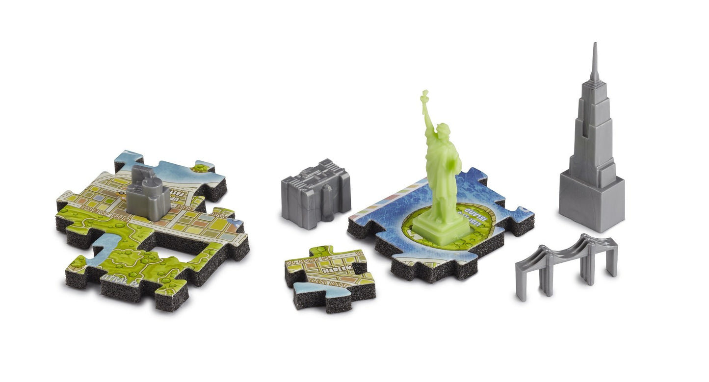 4D Cityscape Mini Puzzle (193 Piece), New York