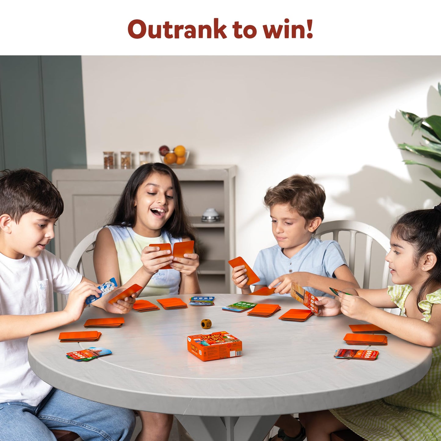 Skillmatics Trump Card Game - Rank Up Countries, Memory Game, Perfect for Boys, Girls, Kids, and Families Who Love Board Games,