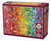 Cobble Hill 2000 Piece Rainbow Puzzle - Includes Sample Poster - 39.25 x 26.62 inches - Cardboard - Model 49001