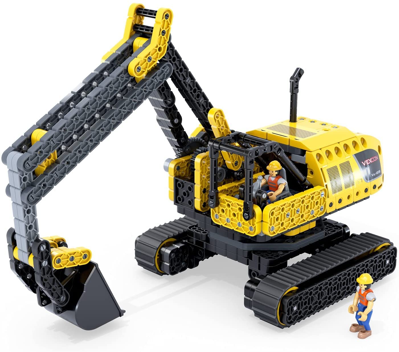 Hexbug Vex Robotics Excavator, Buildable Construction Toy, Gift For Boys And Girls Ages 8 And Up