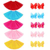 Bgfks Tutu Skirt For Girls,5 Pack Princess Party Favor Dress Skirt Set With Hairclips For 2-8 Years.(Colorful2)
