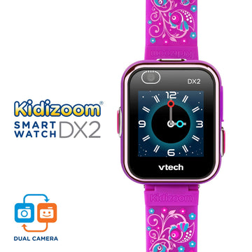 Vtech Kidizoom Smartwatch Dx2, Special Edition Skateboard Swoosh With Bonus Royal Blue Wristband