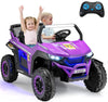 OLAKIDS 2 Seater Ride on Car for Kids, 12V UTV Kids' Electric Vehicles with Remote Control, Spring Suspension, Soft Start, Music