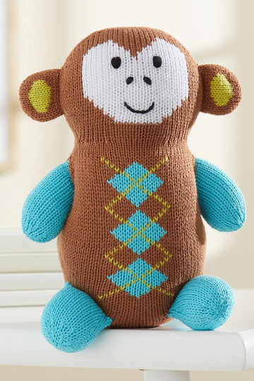 Joobles Fair Trade Organic Stuffed Animal - Mel The Monkey