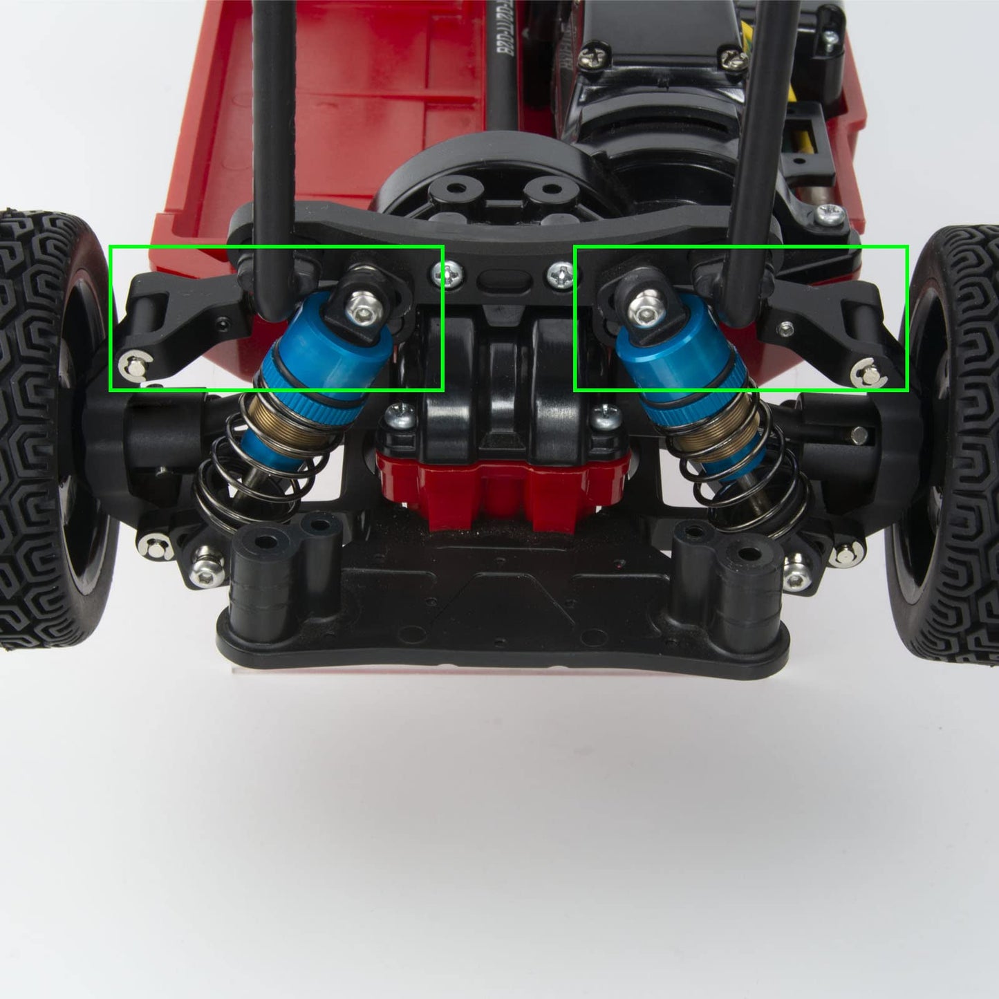 HOBOHY TT02 Aluminum Rear Upper Suspension Arms for Tamiya RC Car TT-02 TT-02D 51528 Chassis Upgrades Replace Parts