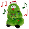 Simply Genius Singing Dancing Christmas Tree: Animated Christmas Character, 12 Stuffed Animal Plush Christmas Tree With Music