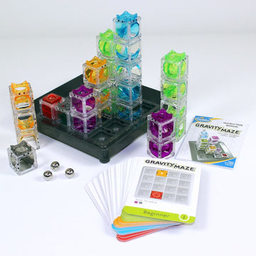 ThinkFun Gravity Maze Marble Run Game - STEM Toy for Ages 8+, Multicolor, Model 44001006, Award-Winning Educational Toy