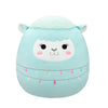 Squishmallows Original 24In Lorna The Light Teal Llama Wrapped In Tassels - Official Jazwares Plush (Jumbo)