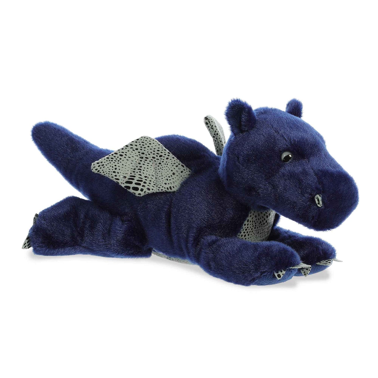 Aurora® Adorable Flopsie™ Sapphire Dragon™ Stuffed Animal - Playful Ease - Timeless Companions - Blue 12 Inches