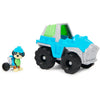 Paw Patrol Rex's Dinosaur Rescue Vehicle with Action Figure, Standard Size, Plastic, Color: Rex's Vehicle, Model: 6063452