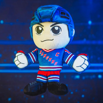 Bleacher Creatures New York Rangers Mark Messier 8' Nhl Kuricha Sitting Plush - Soft Chibi Inspired Nhl Legend