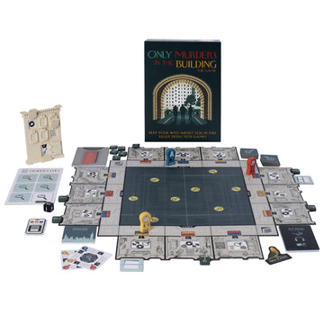 FUNKO GAMES Only Murders in The Building Multicolor Board Game - Fun Detective Party Game for Fans and Families