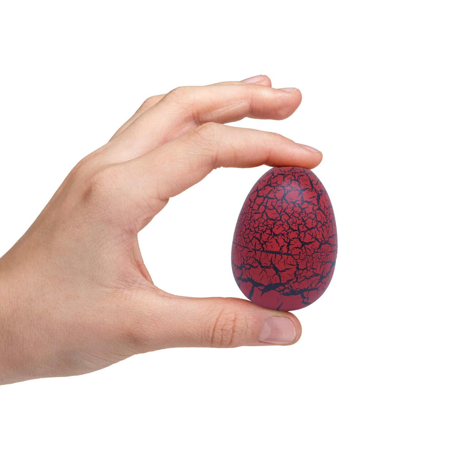 Class Collections Surprise Growing Dragon And Dinosaur Hatch Egg Kids Novelty Toy - Pack Of 4, Red