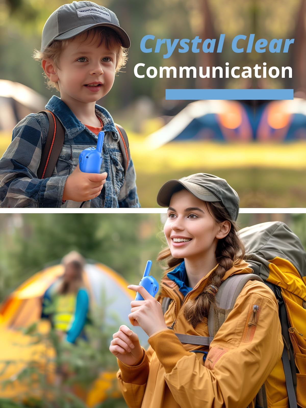 Inspireyes Walkies Talkies For Kids, 3 4 5 Year Old Girl Gifts, 2 Pack Birthday Gifts For 3 4 5 6-8 Year Old Boys, Toddler Toys