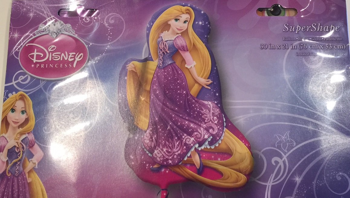 Anagram Disney Princess Rapunzel Mylar Foil Balloon 31" Multi-colored, Model AMS26439