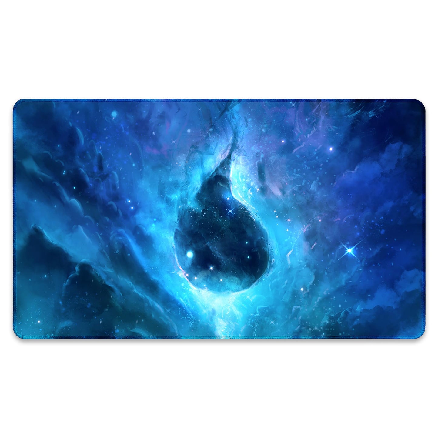 Paramint Island Ethereal Mana (Stitched) - Mtg Playmat - Compatible With Magic The Gathering Playmat - Play Mtg, Yugioh, Tcg - O