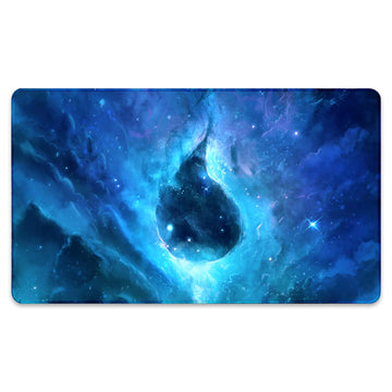 Paramint Island Ethereal Mana (Stitched) - Mtg Playmat - Compatible With Magic The Gathering Playmat - Play Mtg, Yugioh, Tcg - O