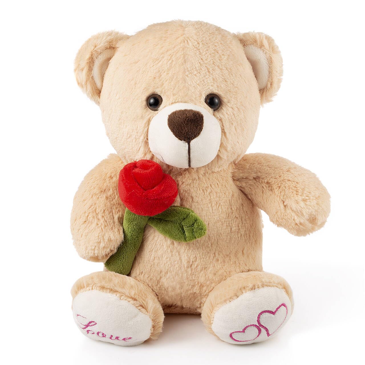 Oukiwi Valentine'S Stuffed Animal, 11 Inch Stuffed Animal Dog, Ideal For Valentine'S Day Gifts For Friend (Style - A)