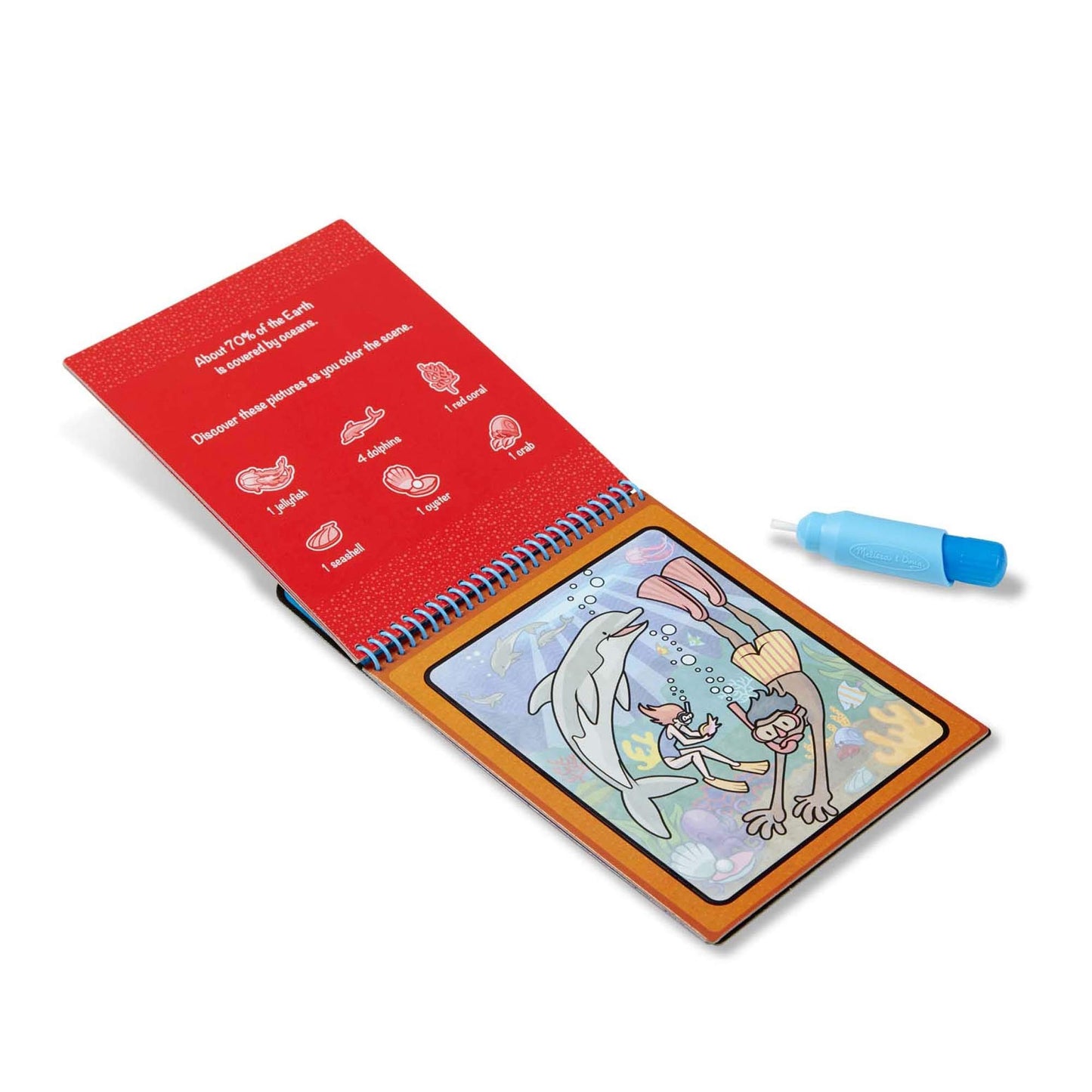 Melissa & Doug Water Wow! Adventure | Water Reveal Travel Book | Activity Pad | 3+ | Gift For Boy Or Girl