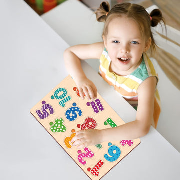 Webby Wooden Educational Colorful Alphabets, Counting Numbers, Fruits, Sea Animals, Public Transport And Shapes Puzzle For Presc