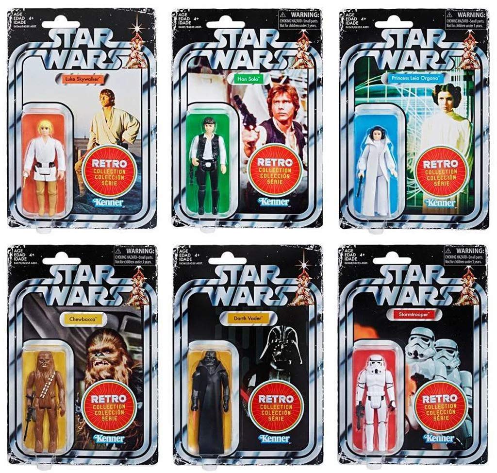 Star Wars Retro Collection 2019 Assortment Wave 1 (Set Of 6)