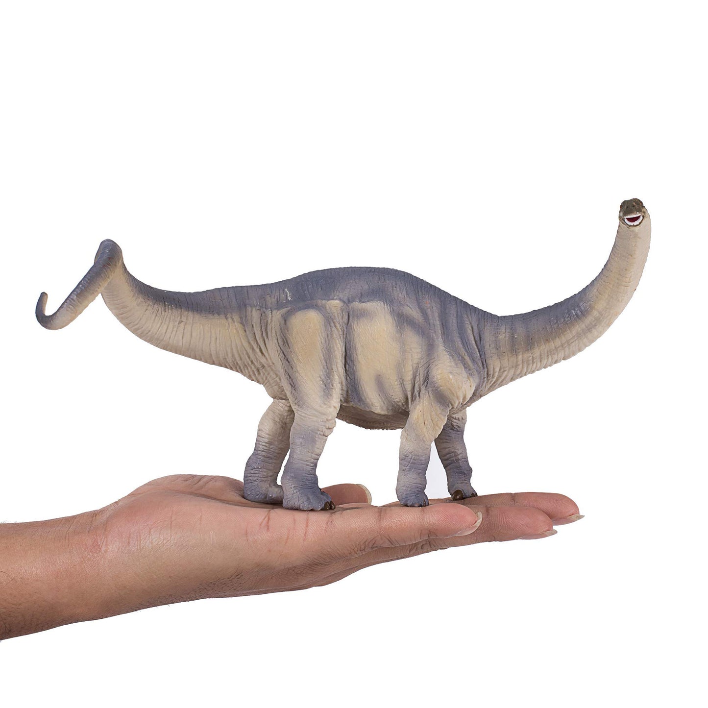 Mojo Deluxe Brontosaurus Realistic Dinosaur Hand Painted Toy Figurine