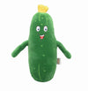 BABOLI Cucumber Plush Toy - Adorable 12" Green Pickle Stuffed Animal with Smile Face, Polyester Material, Perfect Gift for Pickle Lovers