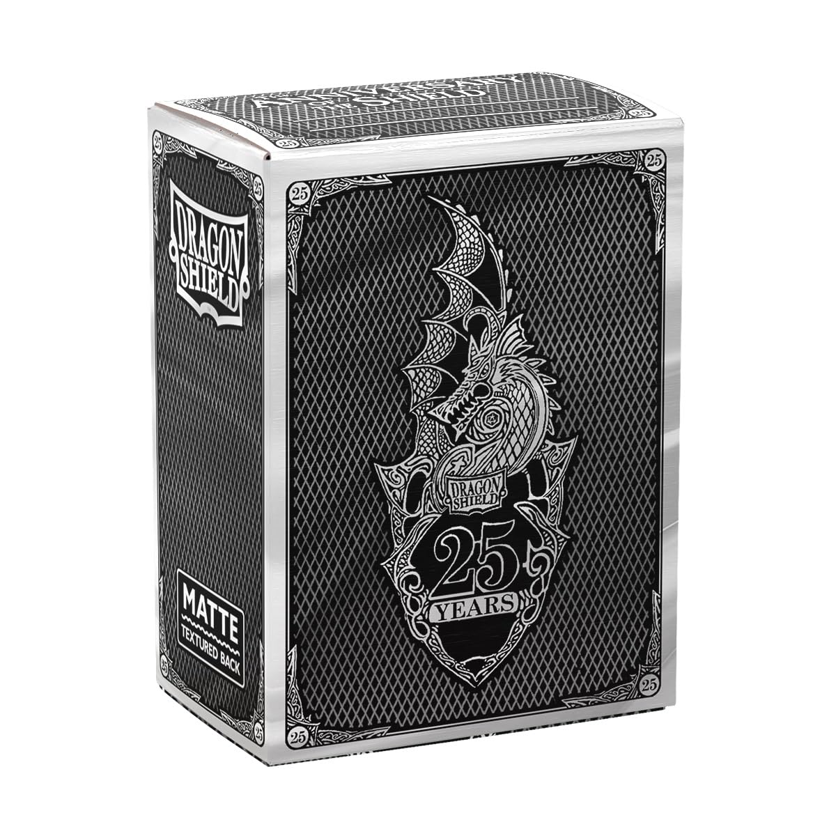 Dragon Shield: 25Th Anniversary - 100Ct Matte Art Card Sleeves - Compatible With Magic The Gathering, Pokémon, And Yugioh Tcg & Lcg Protection, For Toploaders