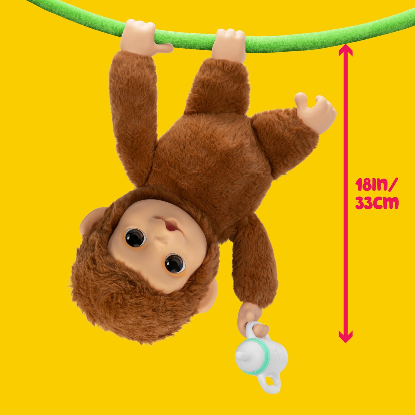 Little Live Pets My Baby Monkey - Adorable Pet Monkey With Over 50 Sounds & Reactions. Expressive Moving Mouth. Mango Sucks His