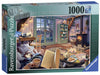 Ravensburger The Cosy Shed 1000 Piece Jigsaw Puzzle - Unique Softclick Technology, Cardboard Material, Cozy Retreat Design