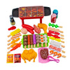 VELURA Pretend Barbecue Grill Playset Toy Simulation for Kids Birthday Gift Toddlers 35pcs|Other Educational Toys|1 Set Kids BBQ
