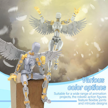 Titan 13 Multi-Jointed Action Figures,Titan 13 Action Figure,3D Printed Action Figures (1Pcs-J)