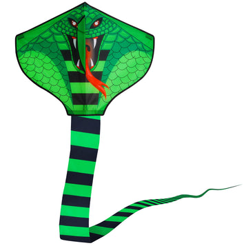 4 Pack Kites - Large Fire Dragon Kite Green Snake Kite Devil Fish Kite Red Mollusc Octopus With Long Colorful Tail For Kids Adul
