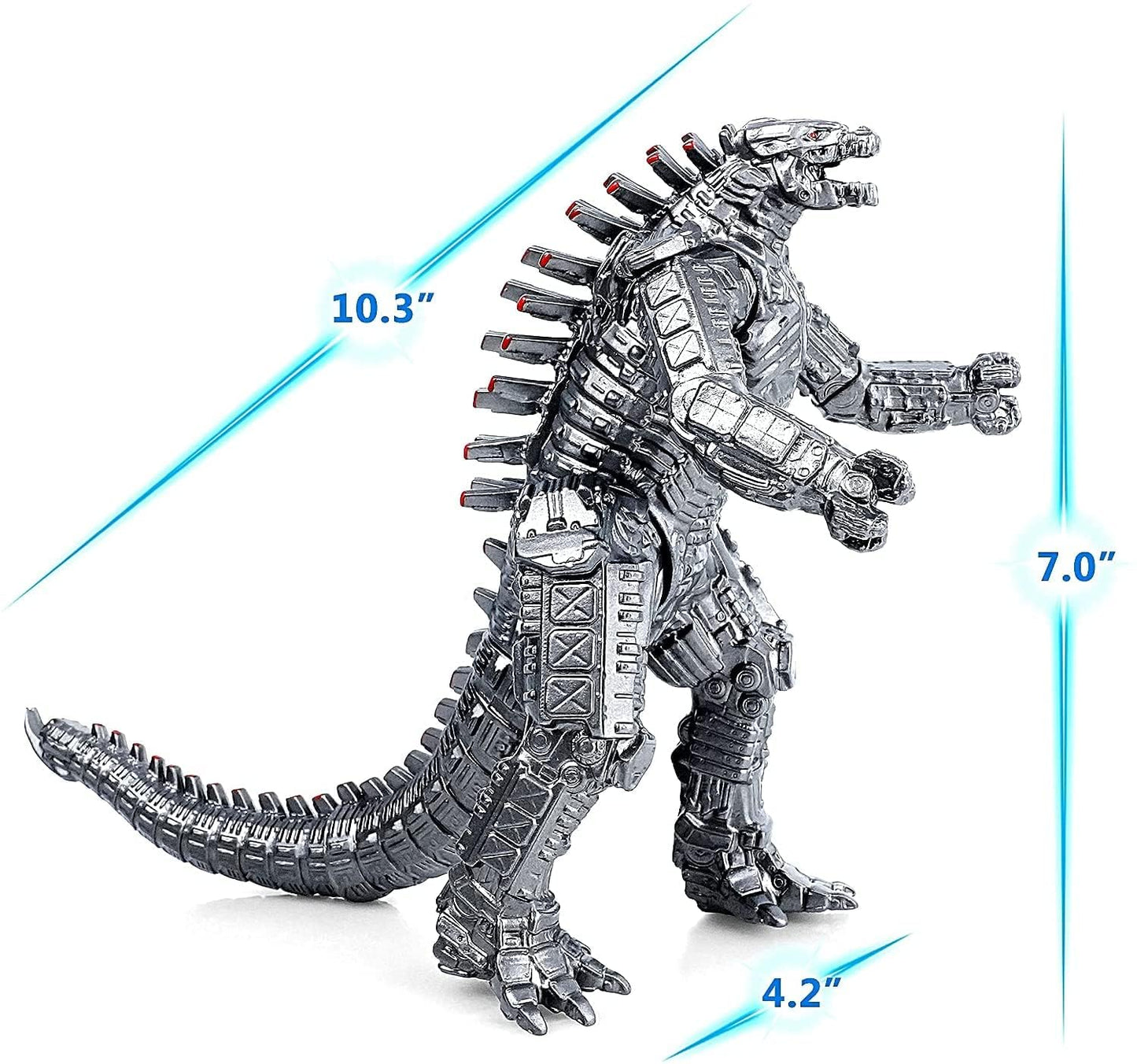 Mechadragon Vs. Kong Toy Action Figure, King Of The Monsters 2021 Movie Series Movable Joints Birthday Kid Gift, Travel Bag
