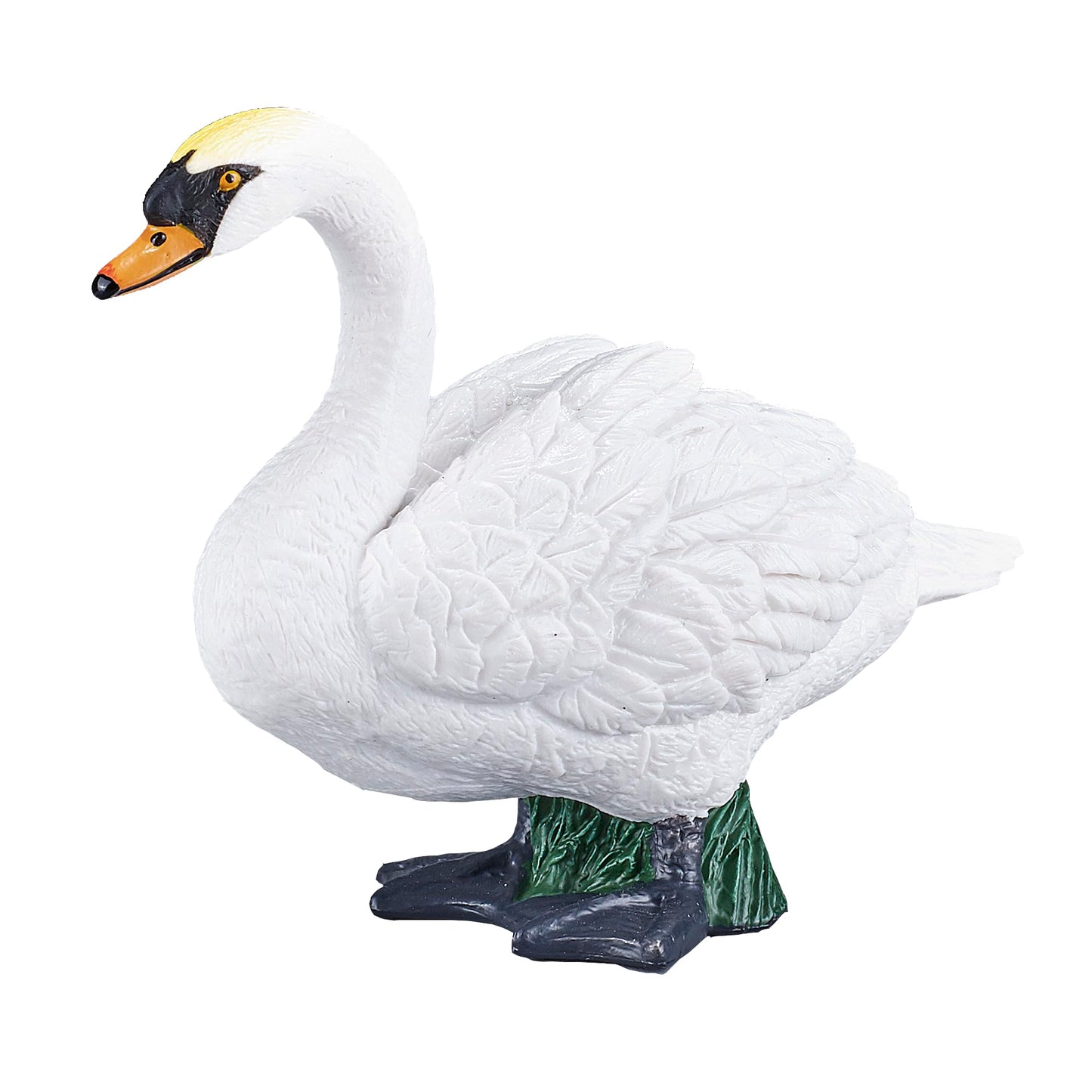 Mojo Mute Swan Realistic International Wildlife Hand Painted Toy Figurine