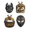 Unique How To Train Your Dragon Party Paper Masks - Assorted Designs, 8 Pcs