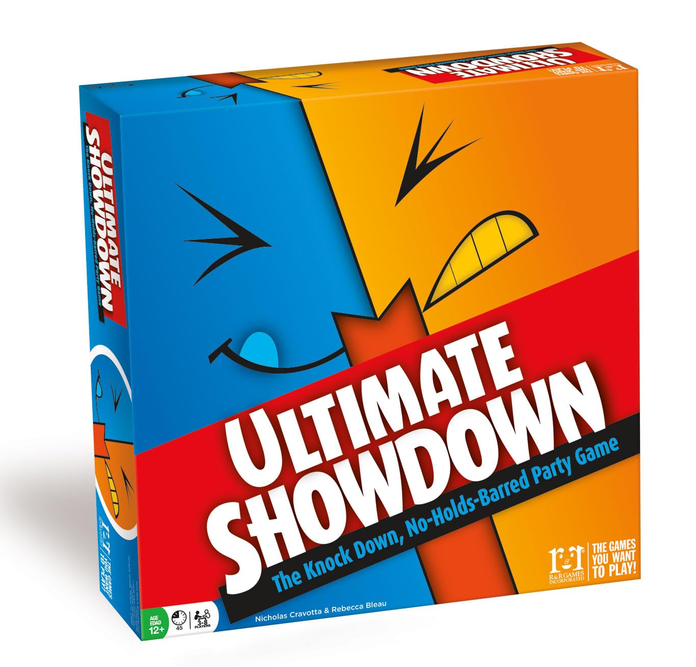 R&R Games Ultimate Showdown Board Game, Social Board Games For Family Night, Engaging Party Game For Kids, Teens, And Adults, 3 To 8 Players