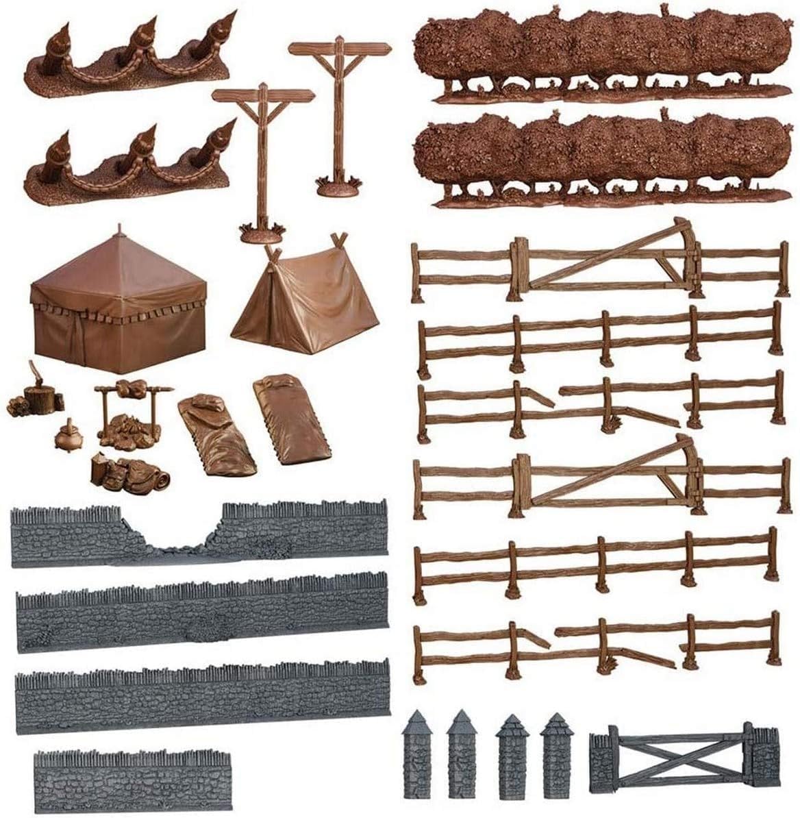 Mantic Games Mgtc123 Terraincrate: Battlefield, Multi