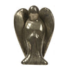 Justinstones Carved Pyrite Gemstone Peace Angel Pocket Guardian Angel Healing Statue 2 Inch