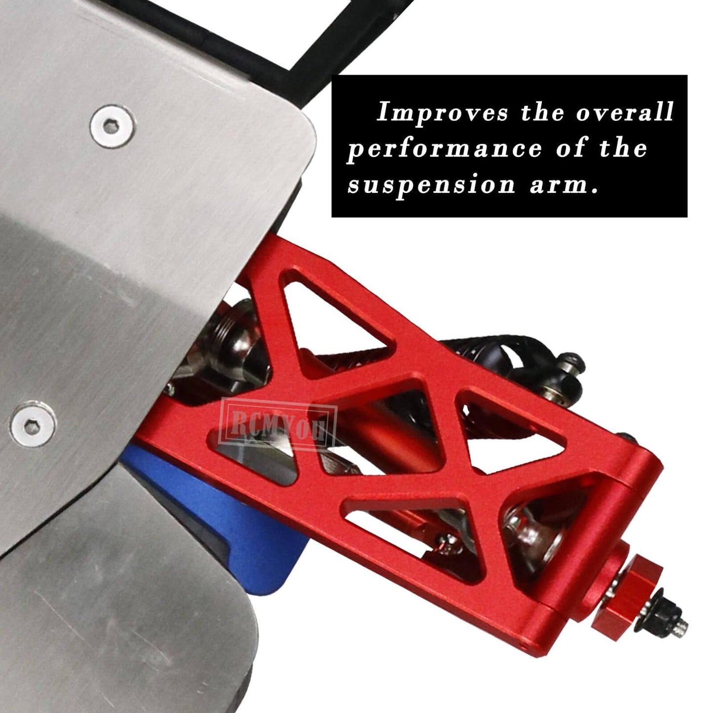 RCMYou Upgrades Part for 1/10 ARRMA Vorteks/Granite/Senton 4x4 3S Blx & Mega 550,Front Rear Drive Shaft,Front Rear Suspension Ar