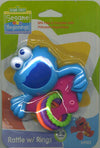 Baby King Sesame Street Baby Rattle W/Rings