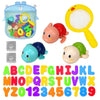Bath Toys Kids Age 1-3 - Foam Bath Letters And Numbers Abc Alphabet Learning Toys Bathtub Toys Toddlers 2-4 Water Pool Shower Tu