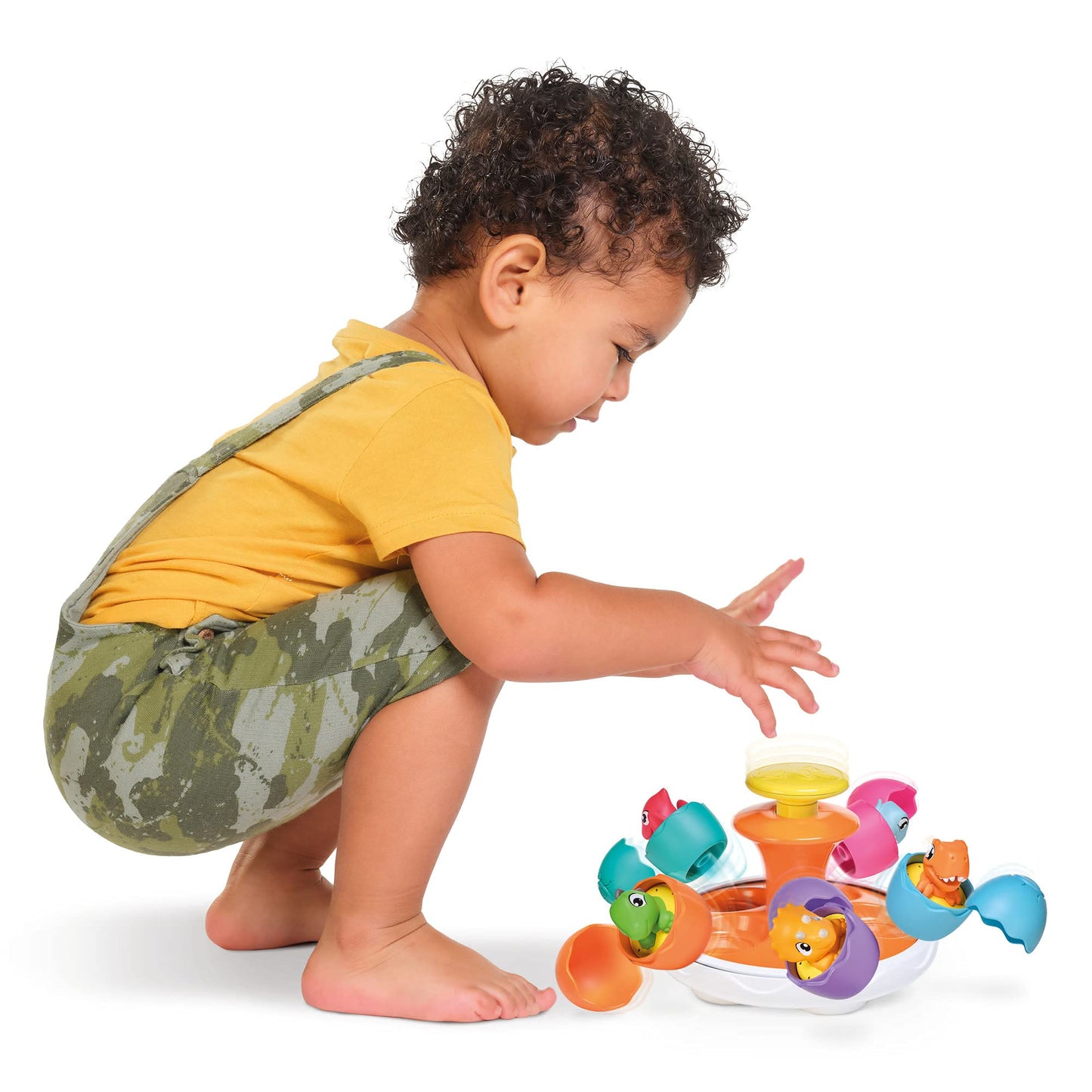 Toomies Jurassic World Spin & Hatch Dino Eggs – Dinosaur Toys For Developmental Play – 12M+