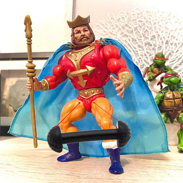 Gtpartes 10Pcs Motu Leg Band Replacement Connectors Fit For Vintage Figures Black Rubber