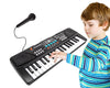 M Sanmersen Kids Piano Keyboard, Piano For Kids With Microphone Portable Electronic Keyboards For Beginners 37 Keys Musical Toy For 3/4/5/6/7 Year Old Girls Boys