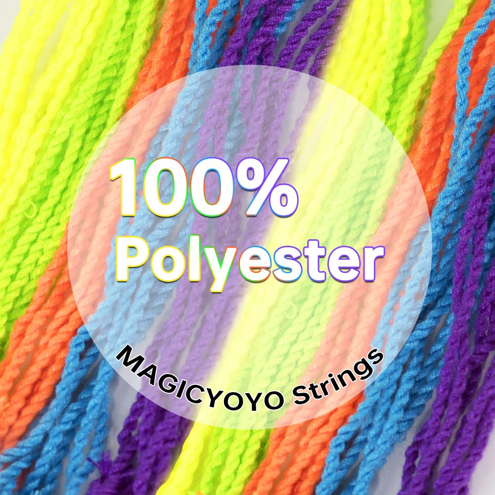 Magicyoyo Professional Yoyo Strings (Color Random), Yoyo Glove, Yoyo Bag