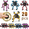 20Pcs Random Fidget Spinners,Diy Deformable Robot Fingertip Toys,Decompression Spinner,Deformable Creative Mechanical Gyro Toys,