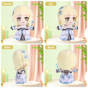 Genshin Impact Character Plush Doll, Plushie Stuffed Doll, Costume Plushy Props For Genshin Fans (Lumine)