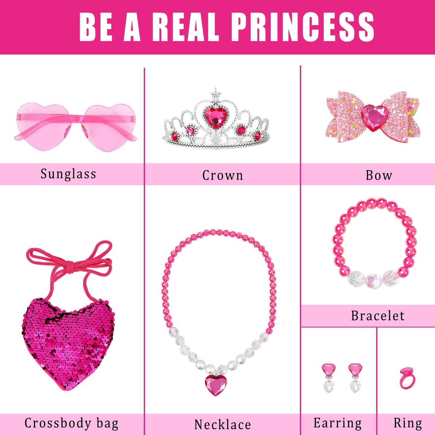 Wyb Girls Costume Dress Cosplay Dress Birthday Party Movie Dress Up For 4-10 Years Kids Outfits (4-5Y)